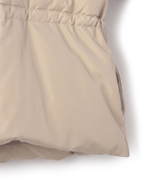 LAISSE PASSE（レッセパッセ）の「ショートダウンコート（ダウンジャケット/コート・レディース・ブラック/ベージュ・SMALL/MEDIUM）」の22枚目の写真