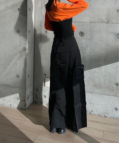 y/m by RIKA（イムバイリカ）の「ニットビスチェ（ニット/セーター・レディース・ブラック・FREE）」の16枚目の写真