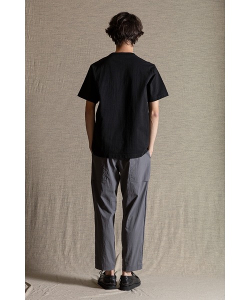 Jackman（ジャックマン）の「Dotsume Pocket T-Shirt（Tシャツ/カットソー・メンズ・ブルー系その他/ライム/オフホワイト/ブラック/ベビーピンク/サックスブルー/クリアブルー/ブルー系その他2/ネイビー/ダークグリーン/グリーン系その他2/ダークベージュ/ライトベージュ/グレイッシュベージュ/スミクロ・MEDIUM/LARGE/X-LARGE/SMALL）」の19枚目の写真