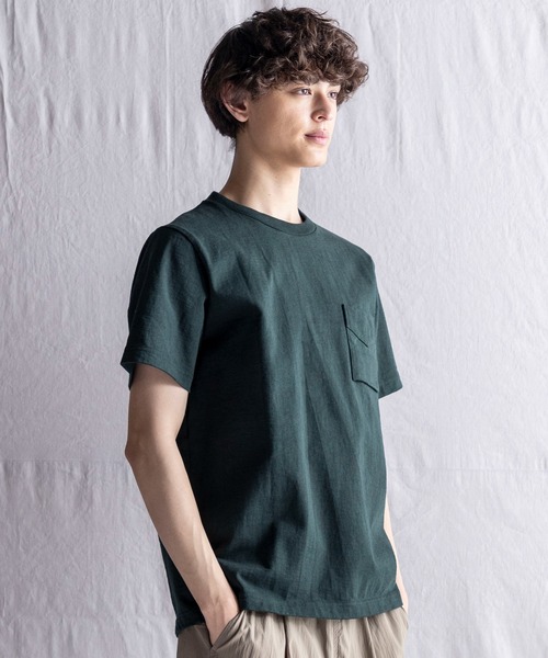 Dotsume Pocket T-Shirt（Tシャツ/カットソー）｜Jackman