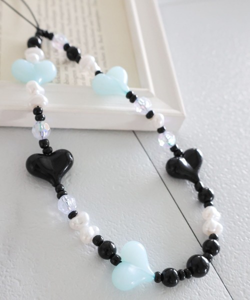 tiny tiny（ティニーティニー）の「ショートモバイルストラップ1[tiny tiny(ティニーティニー)]（スマホグッズ・レディース・ピンク/ベビーピンク/パープル/グリーン/その他/ライトブルー/アイボリー/ホワイト/オフホワイト/ライトピンク/スカイブルー/クリアブルー・0）」の6枚目の写真