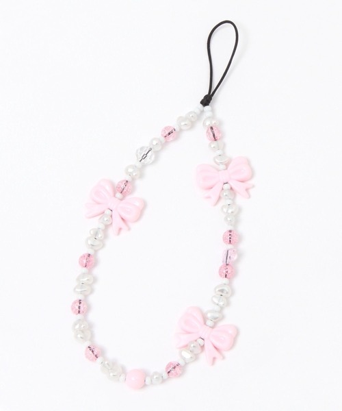 tiny tiny（ティニーティニー）の「ショートモバイルストラップ1[tiny tiny(ティニーティニー)]（スマホグッズ・レディース・ピンク/ベビーピンク/パープル/グリーン/その他/ライトブルー/アイボリー/ホワイト/オフホワイト/ライトピンク/スカイブルー/クリアブルー・0）」の15枚目の写真