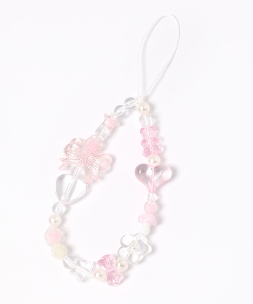 tiny tiny（ティニーティニー）の「ショートモバイルストラップ1[tiny tiny(ティニーティニー)]（スマホグッズ・レディース・ピンク/ベビーピンク/パープル/グリーン/その他/ライトブルー/アイボリー/ホワイト/オフホワイト/ライトピンク/スカイブルー/クリアブルー・0）」の16枚目の写真