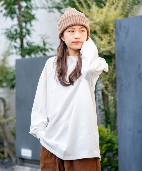 SAVIER（サビアー）の「【SAVIER/サビアー】オーバーサイズロングTシャツ　バックプリント　ウェーブプリント（Tシャツ/カットソー・メンズ・ブラック/ホワイト・MEDIUM/LARGE）」の13枚目の写真