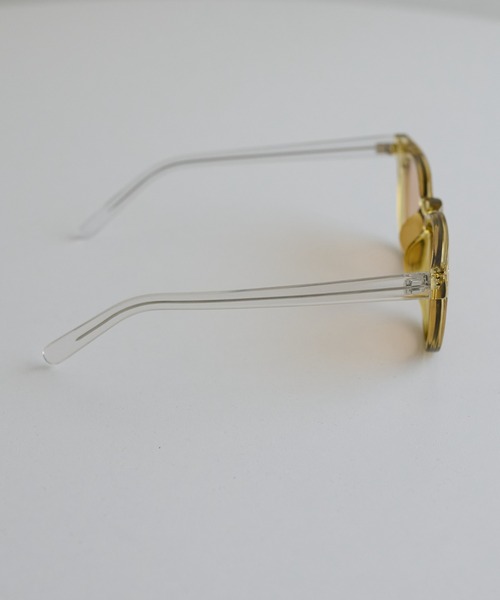 DISCOAT（ディスコート）の「太フレームサングラス（サングラス・レディース・ダークブラウン/ベージュ/イエロー・FREE）」の22枚目の写真