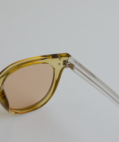 DISCOAT（ディスコート）の「太フレームサングラス（サングラス・レディース・ダークブラウン/ベージュ/イエロー・FREE）」の19枚目の写真