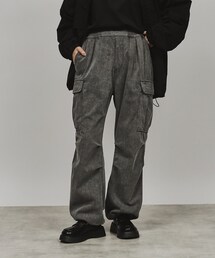 tk.TAKEO KIKUCHI | デニムカーゴパンツ(デニムパンツ)