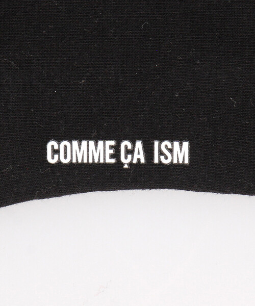 COMME CA ISM(コムサイズム)の「カラーブロッキング クルーソックス(ソックス/靴下・メンズ・ブラック/ホワイト・25-27CM)」の6枚目の写真