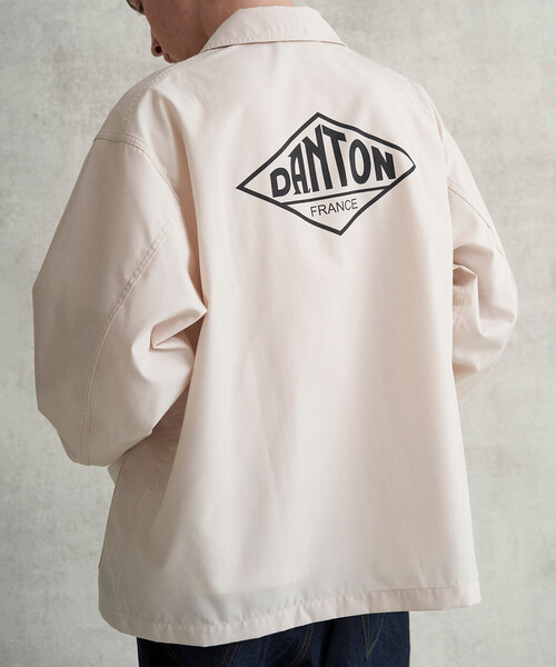 DANTON（ダントン）の「MEN'S BACK LOGO COVERALLS（ブルゾン
