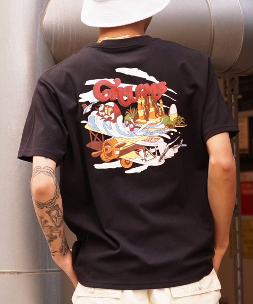 CHUMS(チャムス)の「CHUMS/チャムス 半袖Tシャツ/プリントTee クルーネック ユニセックス CH01-2370(Tシャツ/カットソー・メンズ・ホワイト/グレイッシュベージュ/ブラック/ブルー・M/L/XL)」の2枚目の写真