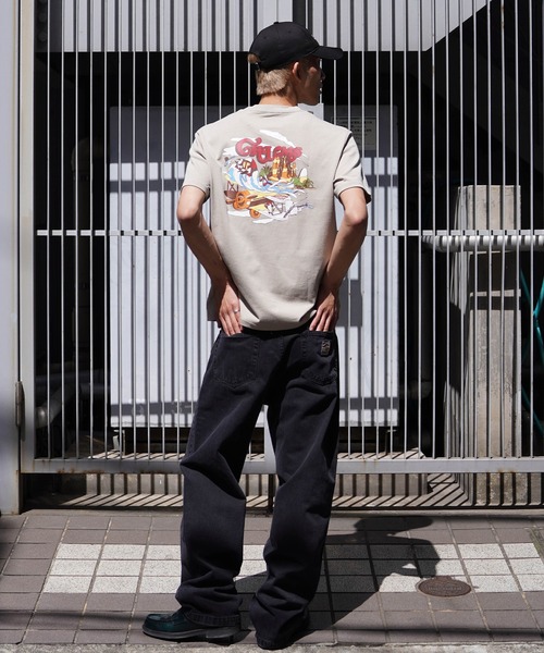 CHUMS(チャムス)の「CHUMS/チャムス 半袖Tシャツ/プリントTee クルーネック ユニセックス CH01-2370(Tシャツ/カットソー・メンズ・ホワイト/グレイッシュベージュ/ブラック/ブルー・M/L/XL)」の13枚目の写真
