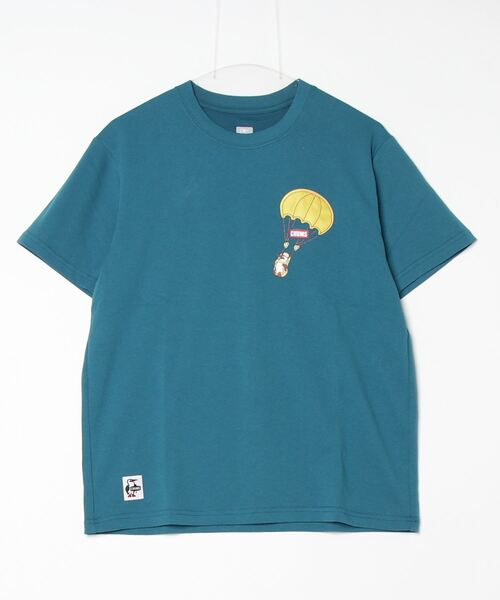 CHUMS(チャムス)の「CHUMS/チャムス 半袖Tシャツ/プリントTee クルーネック ユニセックス CH01-2370(Tシャツ/カットソー・メンズ・ホワイト/グレイッシュベージュ/ブラック/ブルー・M/L/XL)」の21枚目の写真