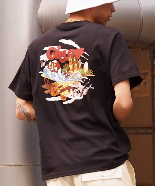 CHUMS/チャムス 半袖Tシャツ/プリントTee クルーネック ユニ