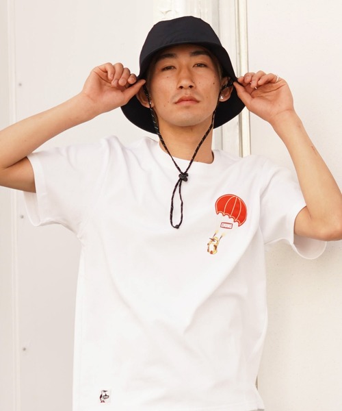 CHUMS/チャムス 半袖Tシャツ/プリントTee クルーネック ユニ