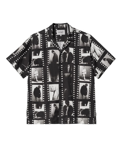 Carhartt（カーハート）の「【Carhartt WIP】S/S PHOTO STRIP SHIRT（シャツ/ブラウス・メンズ・ブラック・X-LARGE/MEDIUM/LARGE）」の2枚目の写真