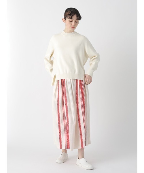 Plantation(プランテーション)の「BIZEN WAVE JQ / スカート / (O)(スカート・レディース・オフホワイト・M size)」の3枚目の写真