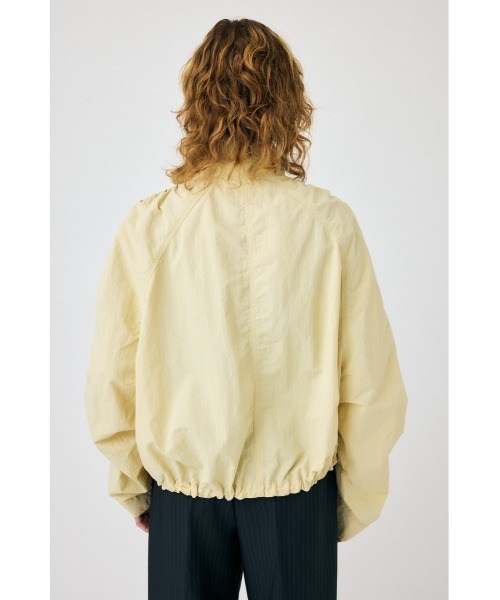 MOUSSY(マウジー)の「GATHER BALLOON ジャケット(ナイロンジャケット・レディース・ブラック/ライトイエロー/ライトグレー・FREE)」の14枚目の写真