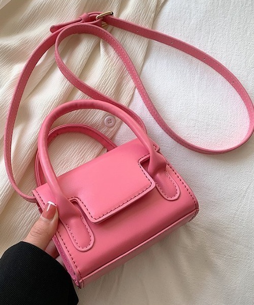 mebole（メボレ）の「2WAYカラーショルダーバッグ（ショルダーバッグ・レディース・イエロー/ホワイト/グリーン/ピンク/ブラック/シルバー・FREE）」の13枚目の写真