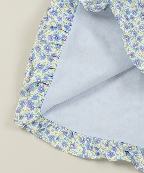 Love&Peace&Money（ラブアンドピースアンドマネー）の「小花柄バルーンワンピース（ワンピース・キッズ・ピンク/ブルー・80ｃｍ/90cm/100cm/110cm/120cm/130cm）」の8枚目の写真