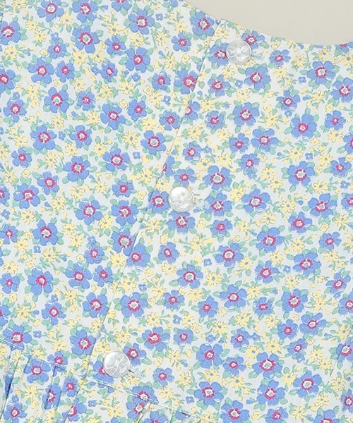 Love&Peace&Money（ラブアンドピースアンドマネー）の「小花柄バルーンワンピース（ワンピース・キッズ・ピンク/ブルー・80ｃｍ/90cm/100cm/110cm/120cm/130cm）」の9枚目の写真