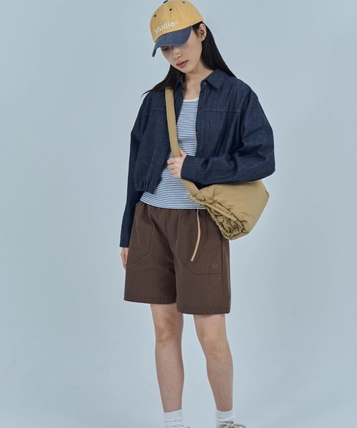 3.3 Field Trip (3.3フィールドトリップ)の「【UNISEX】3.3 Field Trip/STUDIO CAP 2114012(キャップ・レディース・イエロー/ボルドー・FREE)」の3枚目の写真