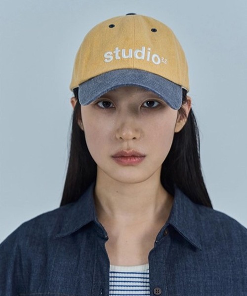 3.3 Field Trip (3.3フィールドトリップ)の「【UNISEX】3.3 Field Trip/STUDIO CAP 2114012(キャップ・レディース・イエロー/ボルドー・FREE)」の9枚目の写真