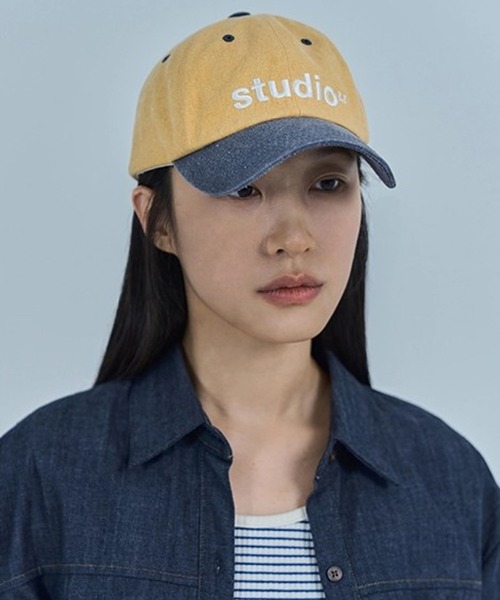 3.3 Field Trip (3.3フィールドトリップ)の「【UNISEX】3.3 Field Trip/STUDIO CAP 2114012(キャップ・レディース・イエロー/ボルドー・FREE)」の10枚目の写真