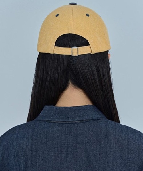 3.3 Field Trip (3.3フィールドトリップ)の「【UNISEX】3.3 Field Trip/STUDIO CAP 2114012(キャップ・レディース・イエロー/ボルドー・FREE)」の12枚目の写真
