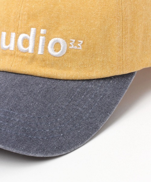 3.3 Field Trip (3.3フィールドトリップ)の「【UNISEX】3.3 Field Trip/STUDIO CAP 2114012(キャップ・レディース・イエロー/ボルドー・FREE)」の21枚目の写真