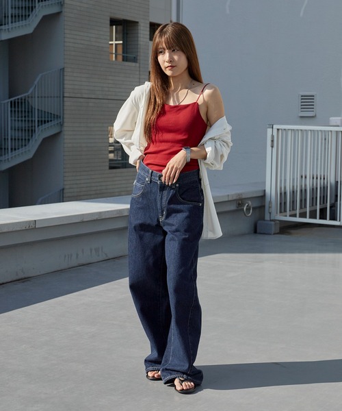 MILLER（ミラー）の「R.P.miller/ミラー Prib Cap Cami (SOLID) キャミソール 2026新作 再入荷（キャミソール・レディース・ブラック/アイボリー/チョコ/ローズ・FREE）」の21枚目の写真