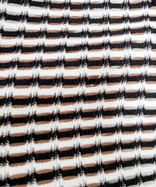 【セール】レディース水着 ボーダー柄ワンピ風バックリボンオールインワンスイムウェア（水着）｜TeddyShop（テディショップ）