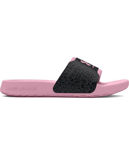 UNDER ARMOUR(アンダーアーマー)の「UAイグナイト セレクト グラフィック(ライフスタイル/レディース)(サンダル・レディース・ピンク・24.0cm/26.0cm/23.0cm/25.0cm)」の1枚目の写真