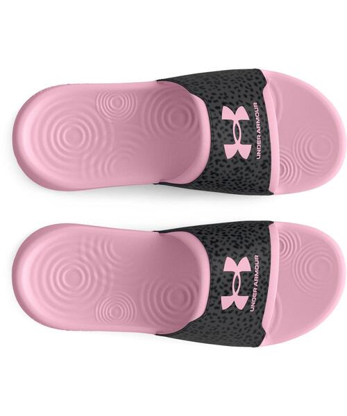 UNDER ARMOUR(アンダーアーマー)の「UAイグナイト セレクト グラフィック(ライフスタイル/レディース)(サンダル・レディース・ピンク・24.0cm/26.0cm/23.0cm/25.0cm)」の3枚目の写真