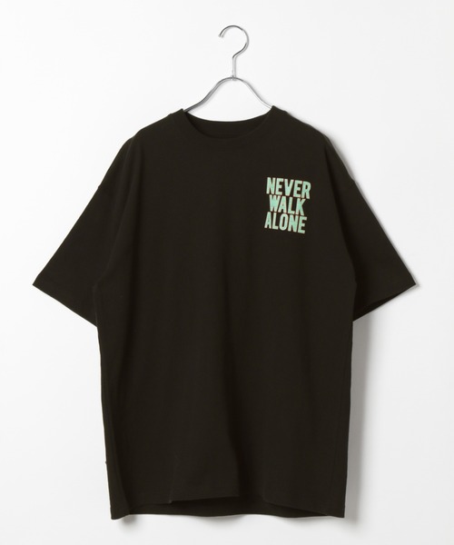 PBLIM（ページボーイリム）の「PBLIM/ボーダーロゴT（Tシャツ/カットソー・レディース・オフホワイト/パープル/ブラック/オレンジ/ブルー・LARGE/MEDIUM）」の18枚目の写真