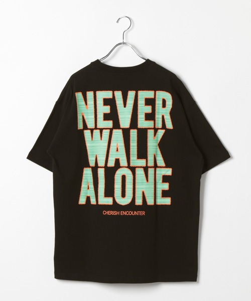 PBLIM（ページボーイリム）の「PBLIM/ボーダーロゴT（Tシャツ/カットソー・レディース・オフホワイト/パープル/ブラック/オレンジ/ブルー・LARGE/MEDIUM）」の19枚目の写真