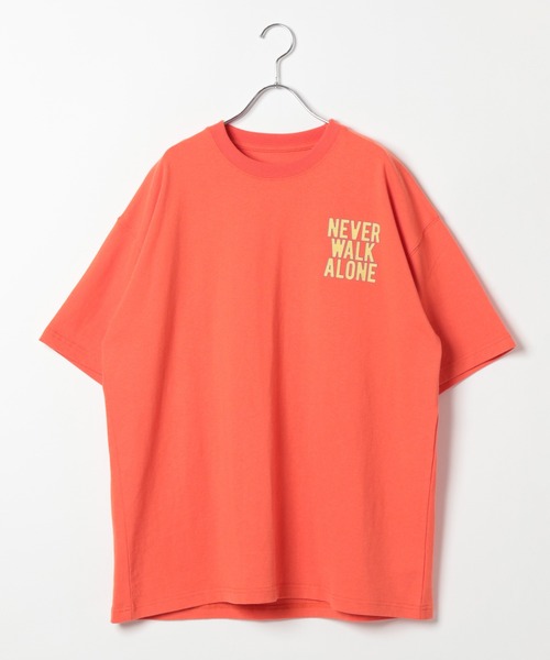 PBLIM（ページボーイリム）の「PBLIM/ボーダーロゴT（Tシャツ/カットソー・レディース・オフホワイト/パープル/ブラック/オレンジ/ブルー・LARGE/MEDIUM）」の22枚目の写真