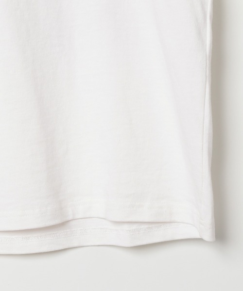 PBLIM（ページボーイリム）の「PBLIM/ボーダーロゴT（Tシャツ/カットソー・レディース・オフホワイト/パープル/ブラック/オレンジ/ブルー・LARGE/MEDIUM）」の16枚目の写真