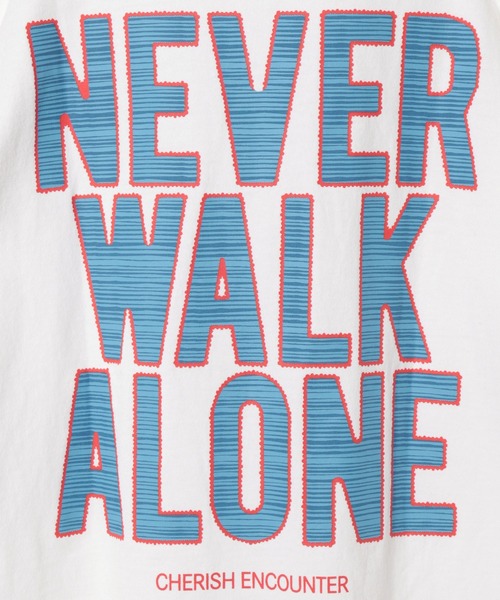 PBLIM（ページボーイリム）の「PBLIM/ボーダーロゴT（Tシャツ/カットソー・レディース・オフホワイト/パープル/ブラック/オレンジ/ブルー・LARGE/MEDIUM）」の17枚目の写真