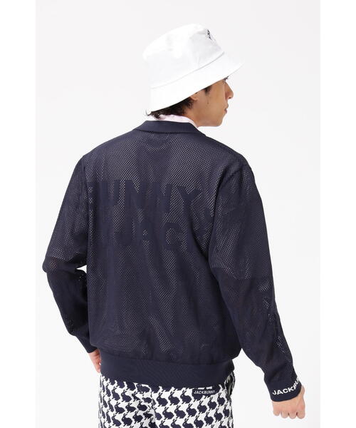 Jack Bunny!!(ジャックバニー)の「【Jack Bunny!!】EX Flexフルジップニットブルゾン(その他アウター・メンズ・ネイビー/ホワイト・MEDIUM/X-LARGE/LARGE)」の14枚目の写真