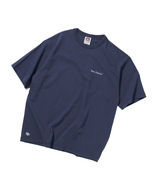 BEN DAVIS(ベンデイビス)の「【BEN DAVIS (ベンデイビス)】NAVAL別注 エクストラヘビーオーバーT / 半袖 Tシャツ ワンポイント ブランドロゴ 刺繍(Tシャツ/カットソー・メンズ・オフホワイト/ブラック/ダークネイビー/ホワイト/チャコール・X-LARGE/LARGE/MEDIUM)」の5枚目の写真