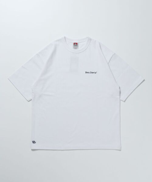 BEN DAVIS(ベンデイビス)の「【BEN DAVIS (ベンデイビス)】NAVAL別注 エクストラヘビーオーバーT / 半袖 Tシャツ ワンポイント ブランドロゴ 刺繍(Tシャツ/カットソー・メンズ・オフホワイト/ブラック/ダークネイビー/ホワイト/チャコール・X-LARGE/LARGE/MEDIUM)」の10枚目の写真