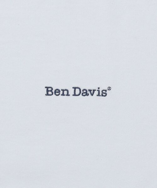 BEN DAVIS(ベンデイビス)の「【BEN DAVIS (ベンデイビス)】NAVAL別注 エクストラヘビーオーバーT / 半袖 Tシャツ ワンポイント ブランドロゴ 刺繍(Tシャツ/カットソー・メンズ・オフホワイト/ブラック/ダークネイビー/ホワイト/チャコール・X-LARGE/LARGE/MEDIUM)」の11枚目の写真