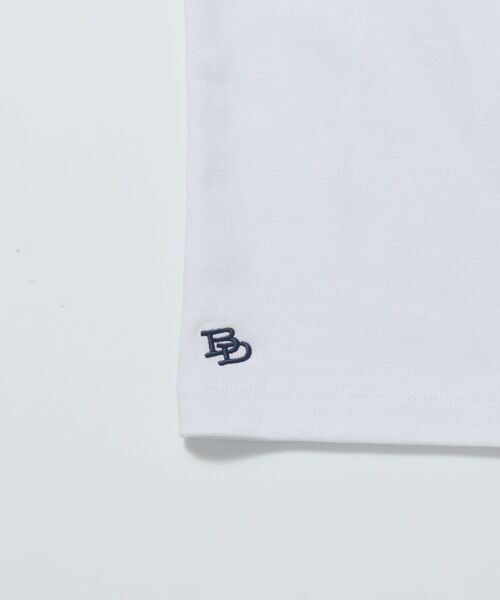BEN DAVIS(ベンデイビス)の「【BEN DAVIS (ベンデイビス)】NAVAL別注 エクストラヘビーオーバーT / 半袖 Tシャツ ワンポイント ブランドロゴ 刺繍(Tシャツ/カットソー・メンズ・オフホワイト/ブラック/ダークネイビー/ホワイト/チャコール・X-LARGE/LARGE/MEDIUM)」の12枚目の写真