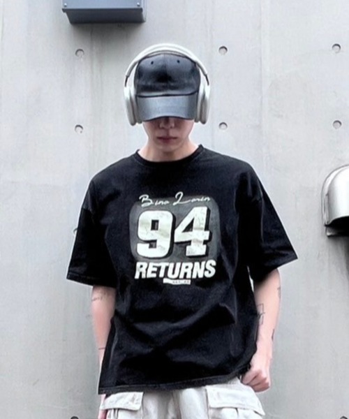 セール】ナンバーロゴピグメントTシャツ（Tシャツ/カットソー