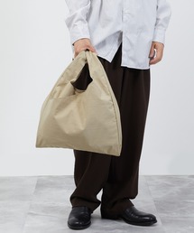 SLOW（スロウ）の「SLOW スロウ / span nylon -2way grocery shopper L スパンナイロン2WAYグローサリーショッパーバッグ ショルダーバッグ / 456S18J（ショルダーバッグ）」