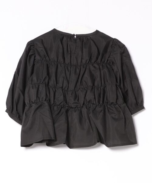 STYLEBLOCK(スタイルブロック)の「TCブロードシャーリングブラウス(シャツ/ブラウス・レディース・ブルー/グリーン系その他/ホワイト/ブラック・M)」の5枚目の写真