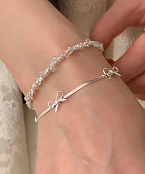 日本未入荷 Soeur ブレスレット BRACELET CAMILA 1 mini ribbon bracelet（ブレスレット）｜Vipoa（ヴィポア）の