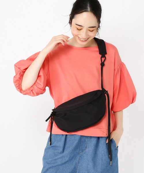 studio CLIP（スタディオクリップ）の「軽らくナイロンワンマイルショルダーバッグ（ショルダーバッグ・レディース・オレンジ/ベージュ/ブルー/ブラック・FREE）」の11枚目の写真