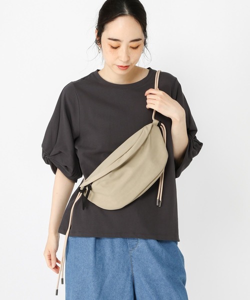 studio CLIP（スタディオクリップ）の「軽らくナイロンワンマイルショルダーバッグ（ショルダーバッグ・レディース・オレンジ/ベージュ/ブルー/ブラック・FREE）」の14枚目の写真