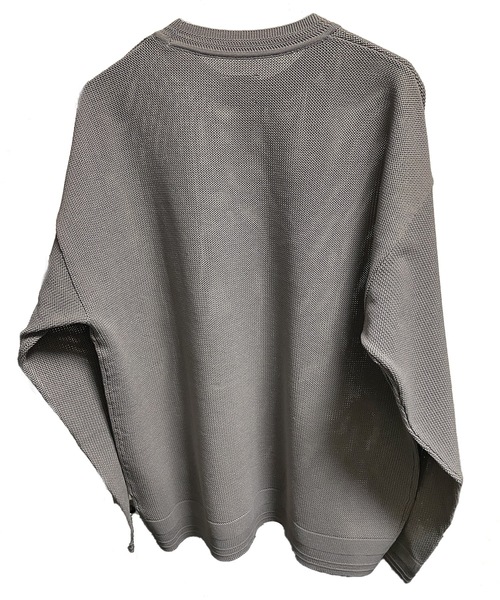 FORTUNA HOMME(フォルトゥナオム)の「FORTUNAHOMME ECOTEC Knit Mesh PO(ニット/セーター・メンズ・ブラック/グレー/ホワイト・2/1)」の7枚目の写真